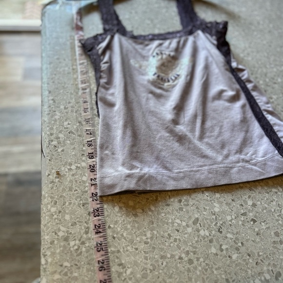 Vintage Harley-Davidson Lavender Camisole with Purple Lace Medium - Picture 8 of 9